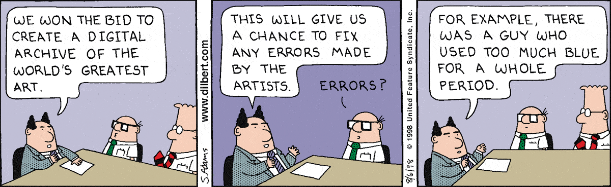 Dilbert Cartoon